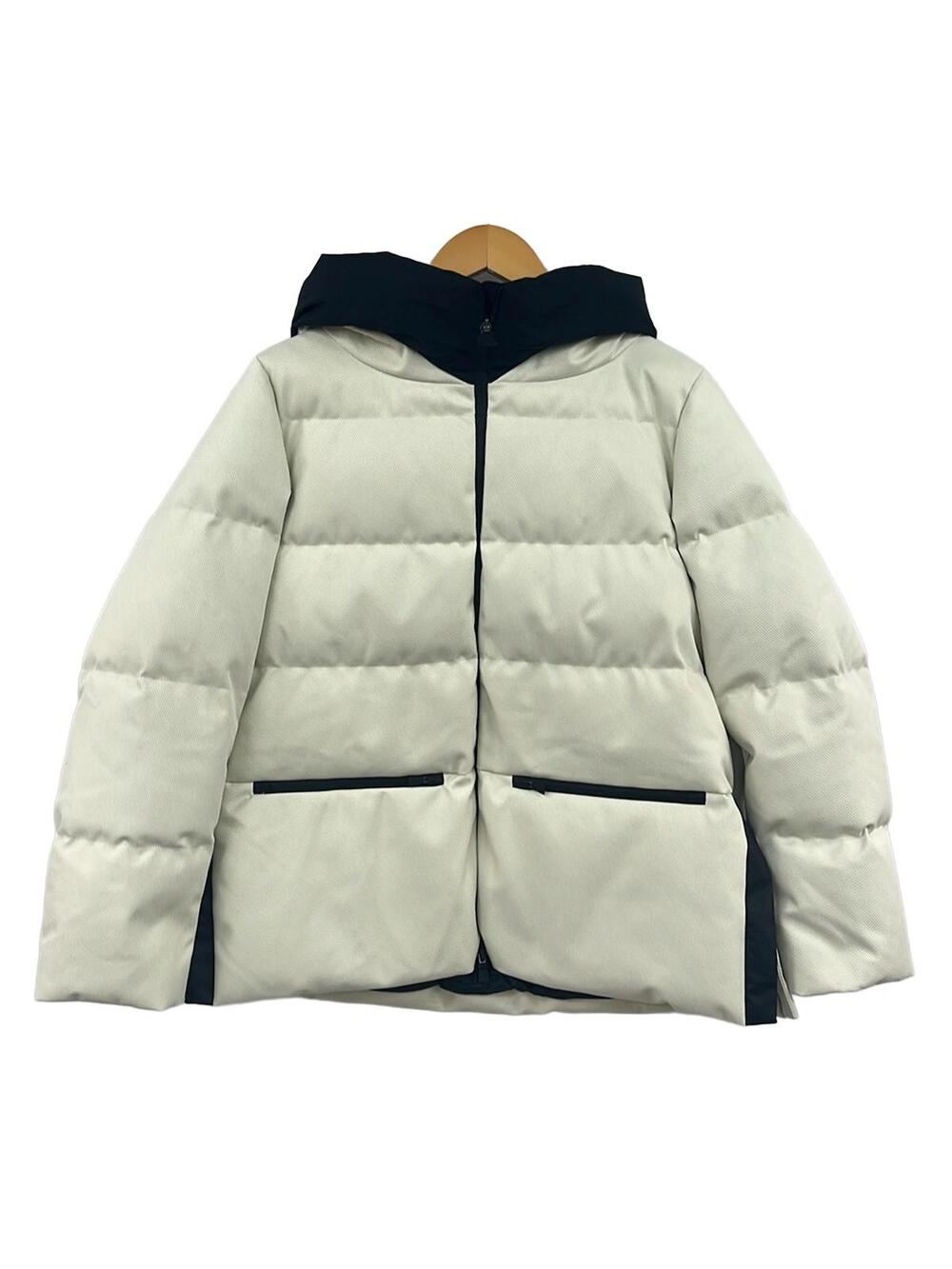 Herno Cream Black Women's Down Jacket #296279H53B